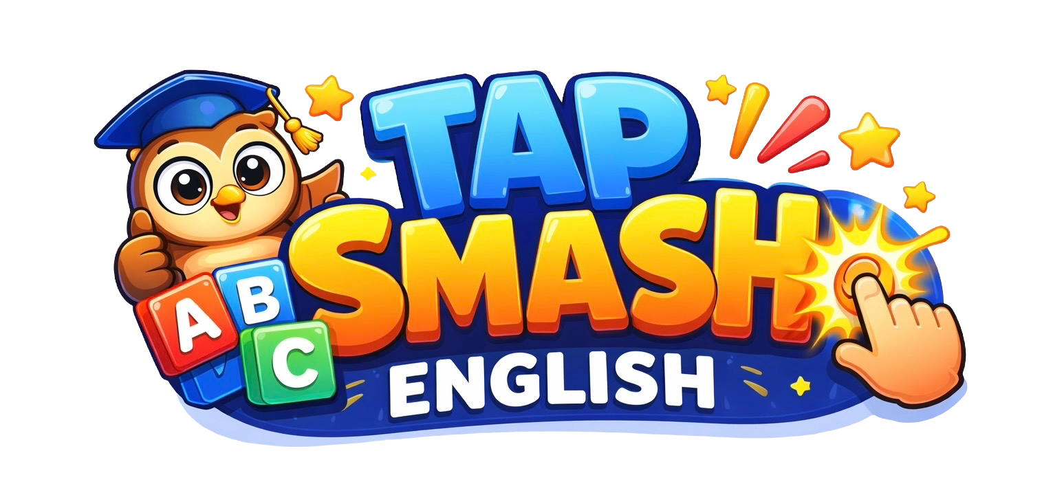 Tap Smash English Logo